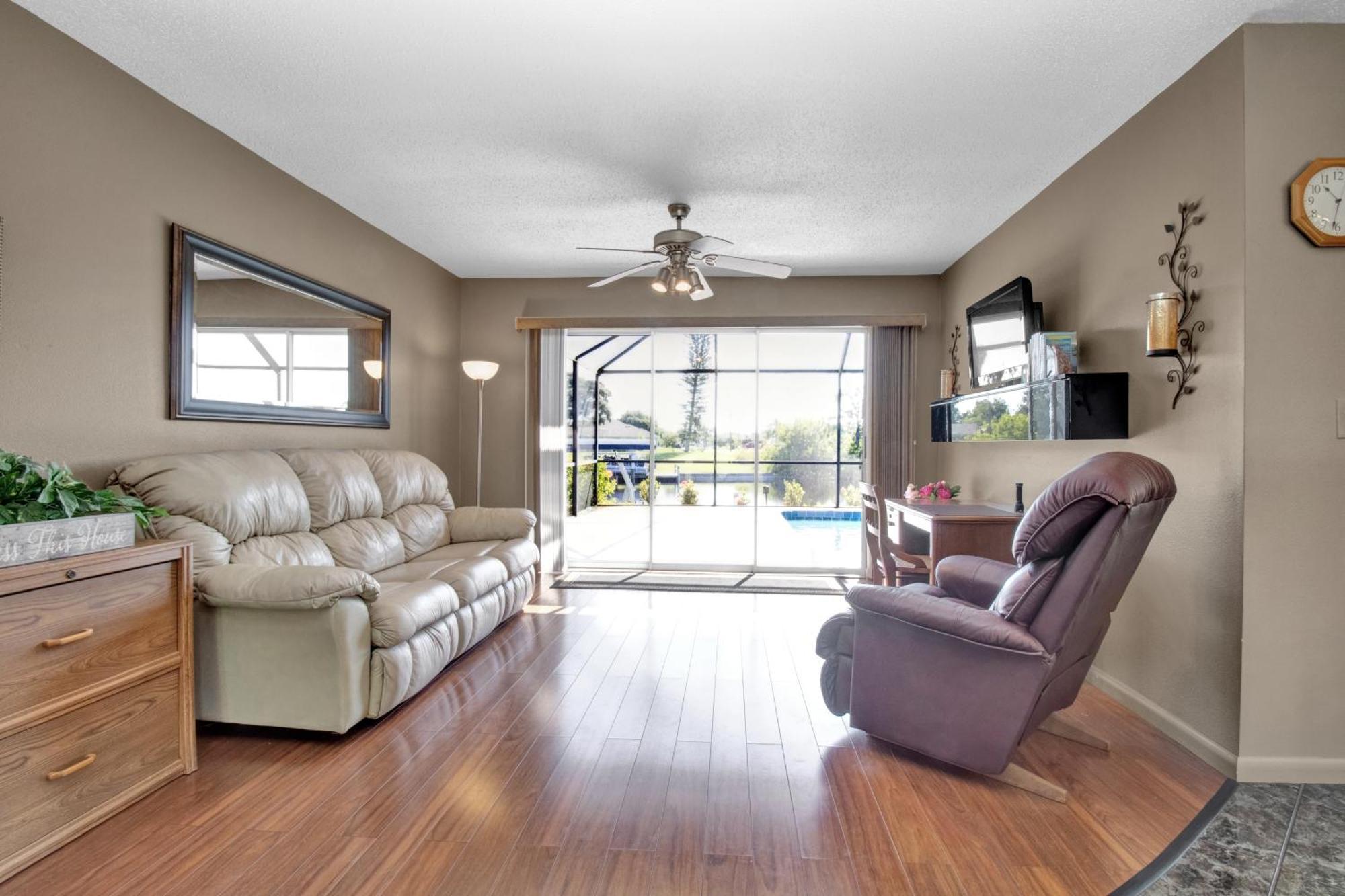 Pet Friendly Canal Front 3-Bedroom Grand Villa With Pool, Linai And Dock Port Charlotte Bagian luar foto